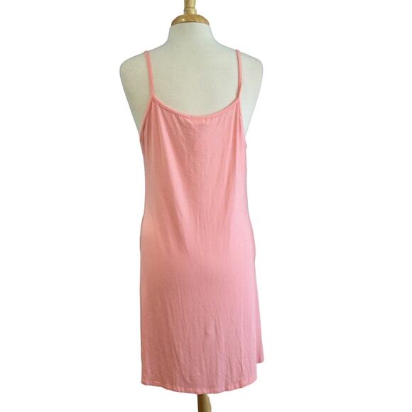 Qearal A-line Knee Length Spaghetti Strap Pocket Slip Dress Size L NWT - Picture 8 of 16